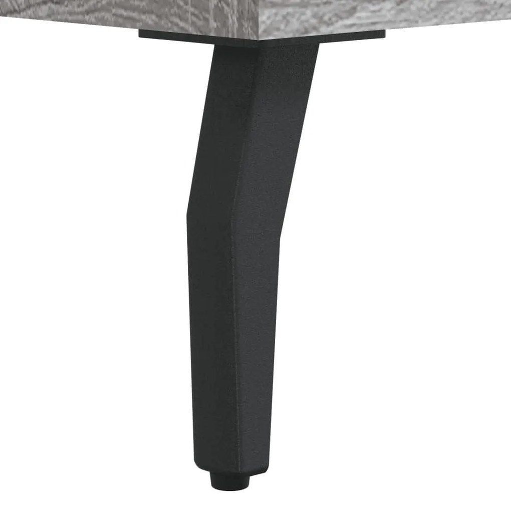 szürke sonoma szerelt fa magasszekrény 69,5x32,5x180 cm