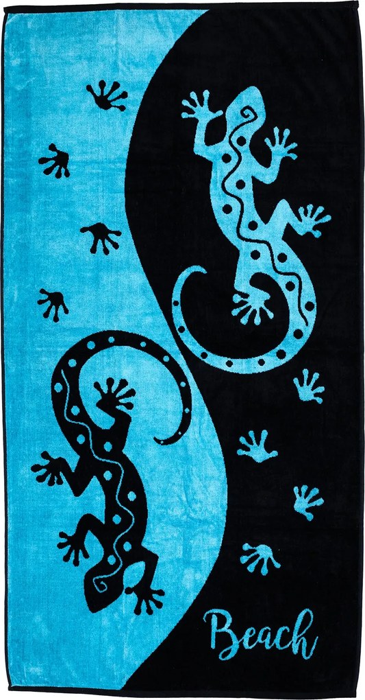 SALINA Strandtörölköző kék 165x90cm