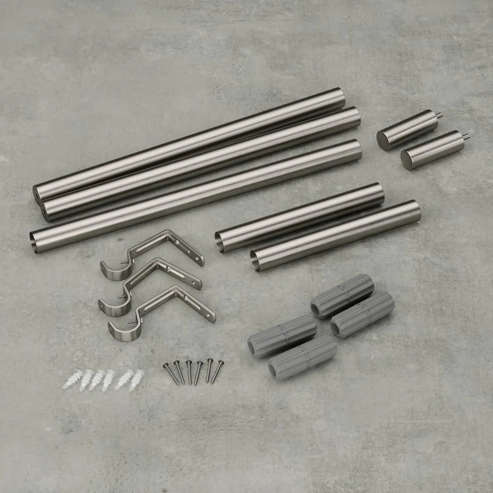 Acél bővíthető függönykarnis 81 - 163 cm Zen – Umbra