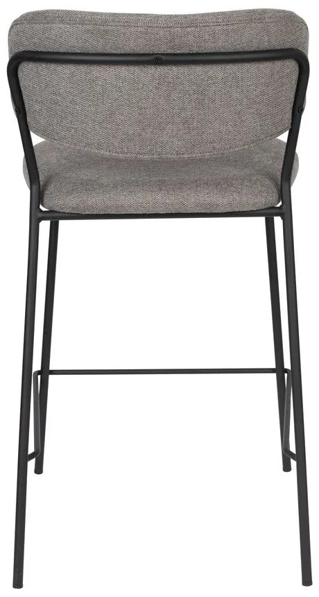 Szürke bárszék szett 2 db-os 89 cm Jolien – White Label