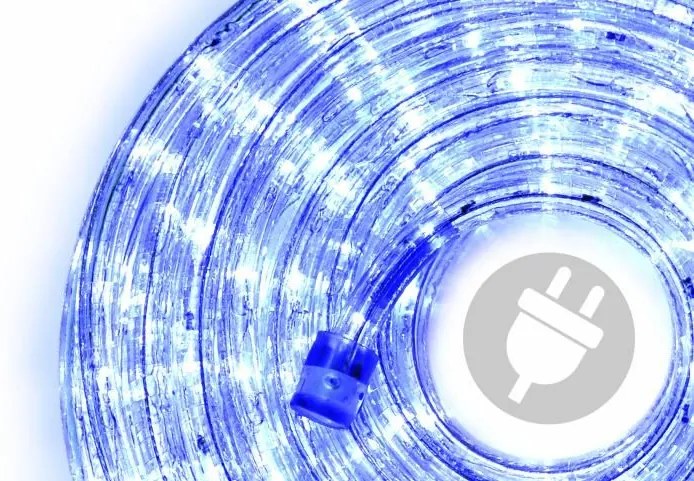 NEXOS Fénykábel 240 LED Kék 10 m