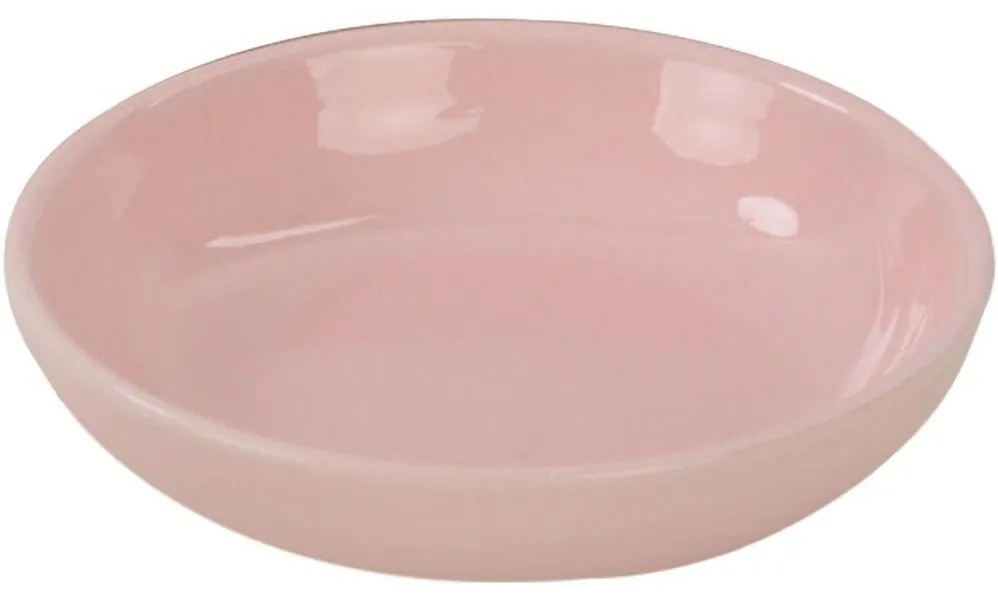Lunis kerámia tál 13 cm 6 db-os szett, világos rózsaszín