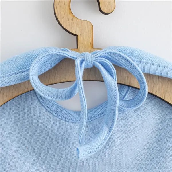 Gyermek frottír előke New Baby Comfortably blue