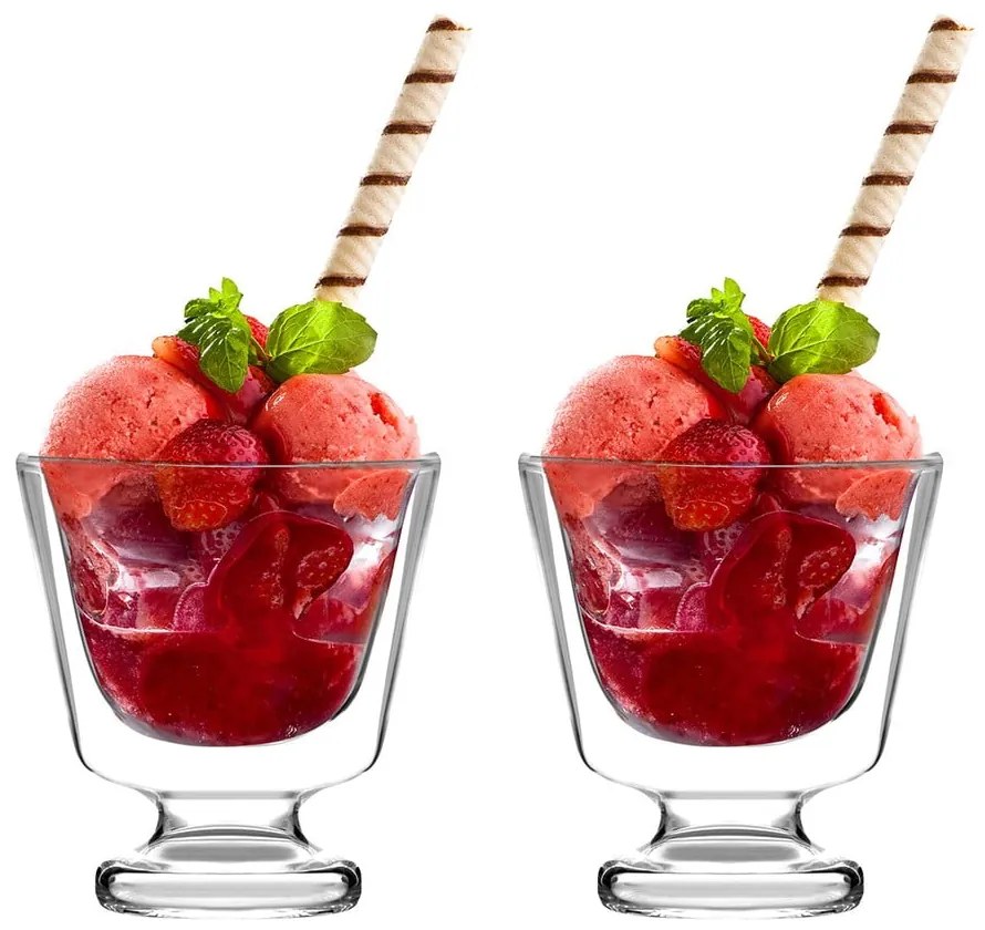 Fagylaltos pohár szett 2 db-os 250 ml Soho – Vialli Design