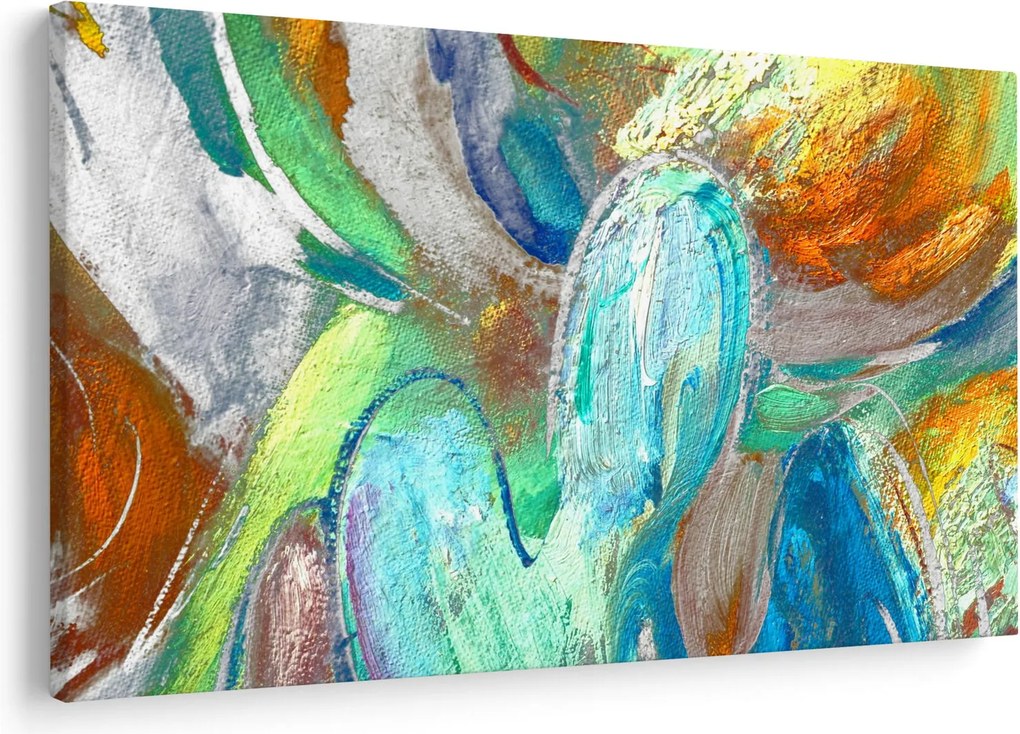 Kép - Színes absztrakció (90x60 cm)