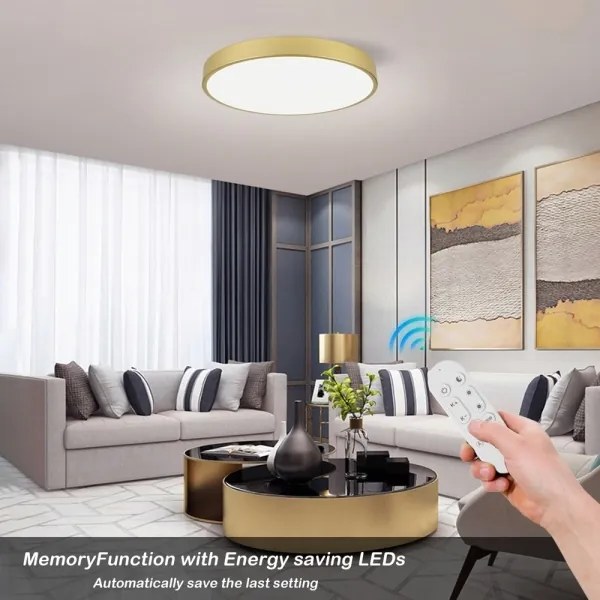 Immax NEO 07293L - LED+CCT dimmelhető mennyezeti lámpa SEMPLICI 60W/230V Ø 60 cm + távirányítóval