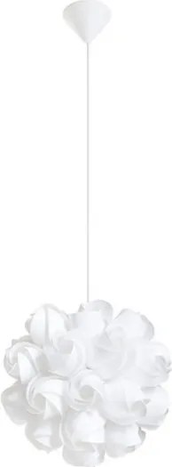 RENDL COCO závěsná bílé PVC 230V LED E27 15W