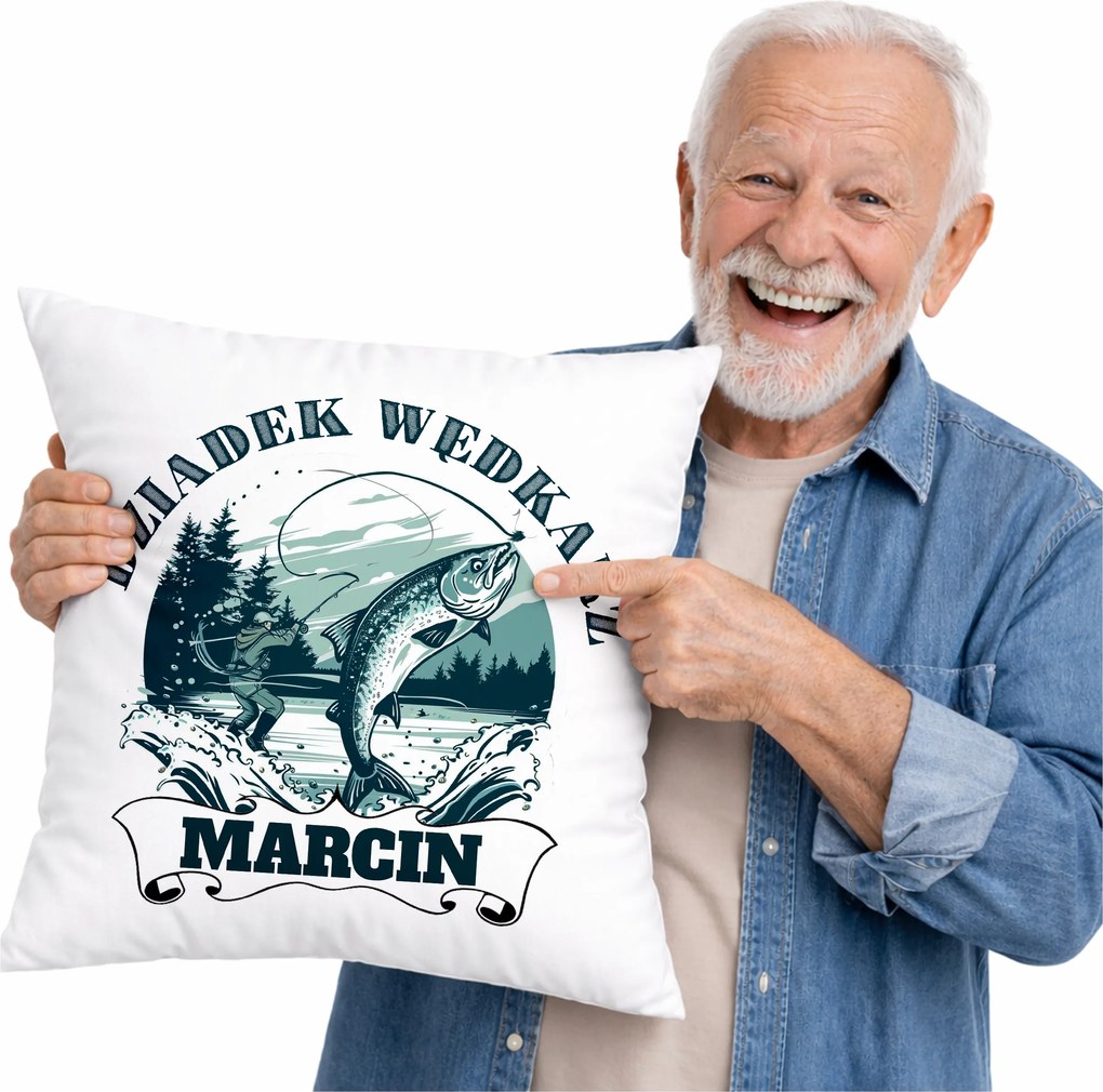 Párna Nagypapa Horgász Név Személyre Szabott Ajándék