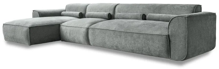 Zöld sarokkanapé (bal oldali) Flex Felix – Miuform