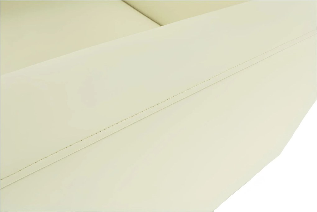 Fotel, textilbőr bézs, HOMKER