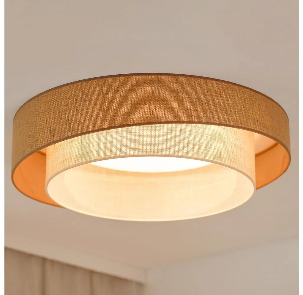 Brilagi Brilagi - LED Mennyezeti lámpa SHINE LED/24W/230V átm. 60 cm bézs/krémes BG1276