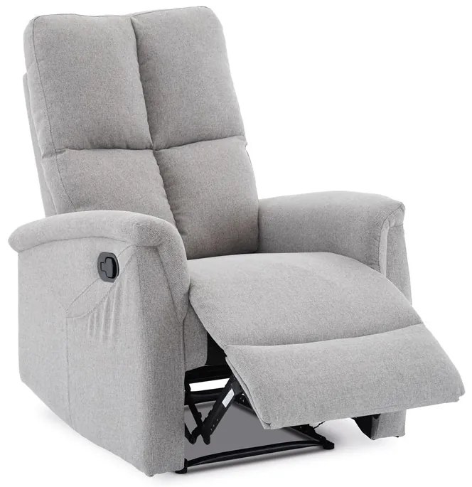 Relax fotel szürke szövettel. TV-916 SIL2