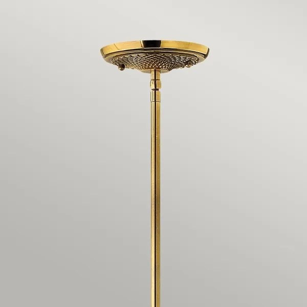 Hinkley HK-PLANTATION-MP-BB - Csillár rúdon PLANTATION 1xE27/60W/230V arany