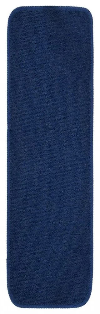 15 db sötétkék négyszögű csúszásmentes lépcsőszőnyeg 75 x 20 cm