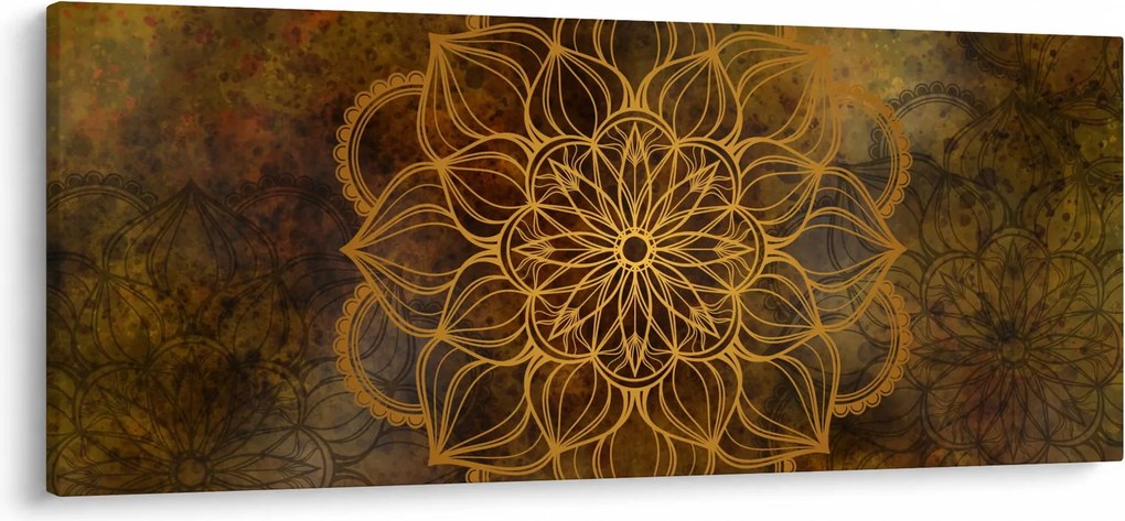 Kép - Az öröm mandala (120x50 cm)