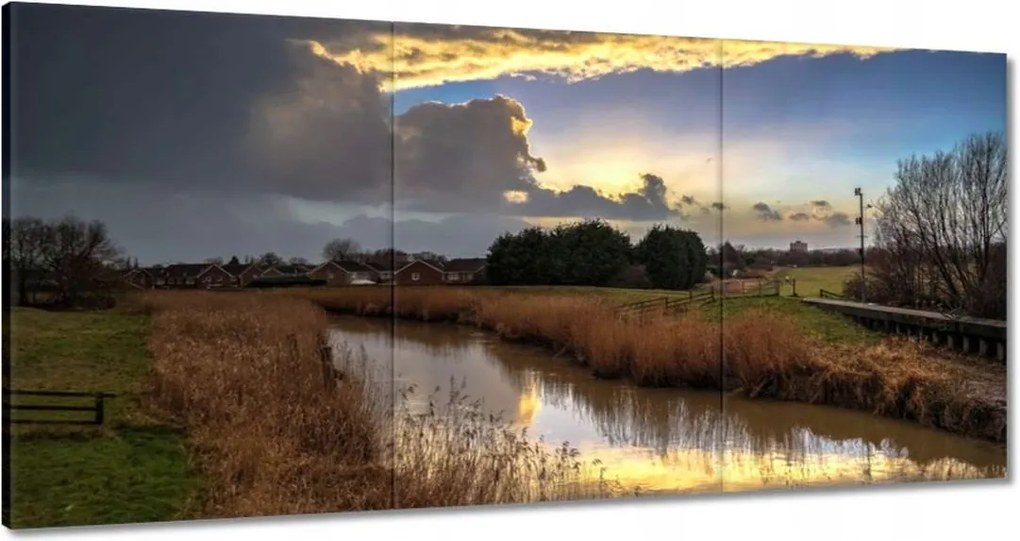 Vászonkép 180x90 Felhős látvány