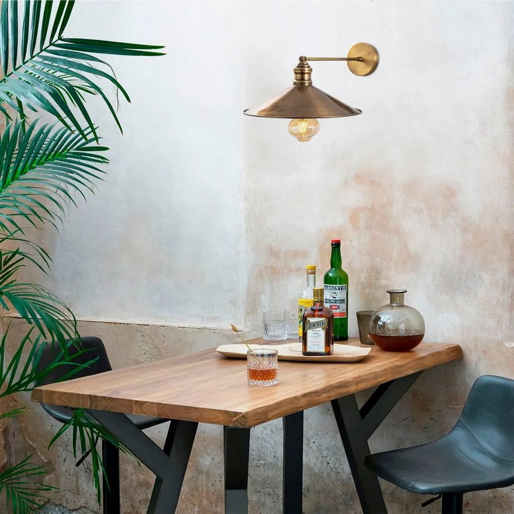 Bronzszínű fali lámpa ø 30 cm Dodo – Opviq lights