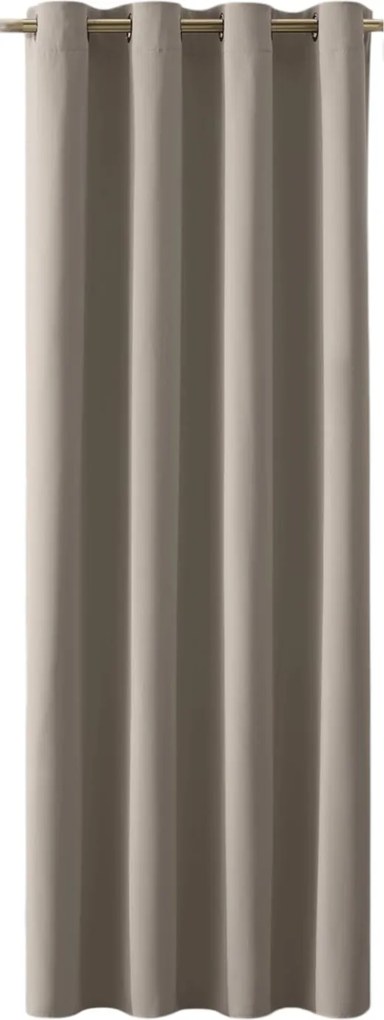 Pony Dance Sötétítő függöny 240x140 cm thermo, homok/barna