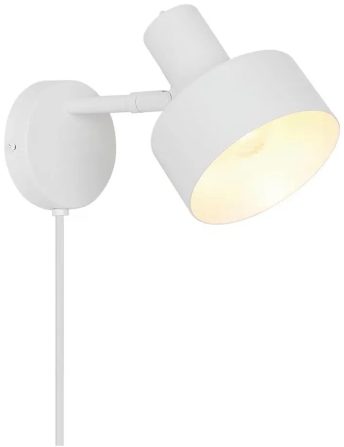 Nordlux - MATIS fali lámpa 1xE27/15W/230V, fehér