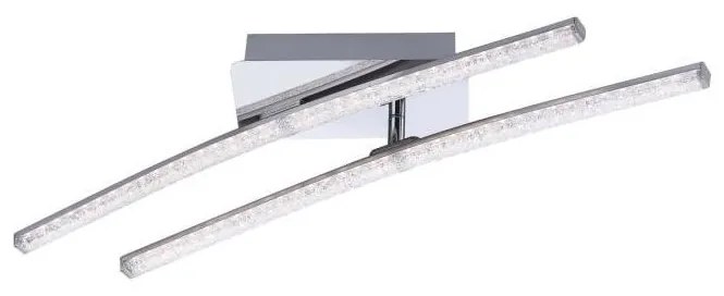 Leuchten Direkt 11290-17 - LED Felületre szerelhető csillár SIMON 2xLED/5W/230V fényes króm