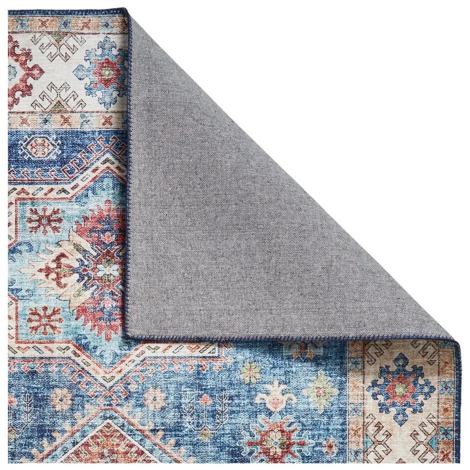 Kék futószőnyeg 60x225 cm Topaz – Think Rugs