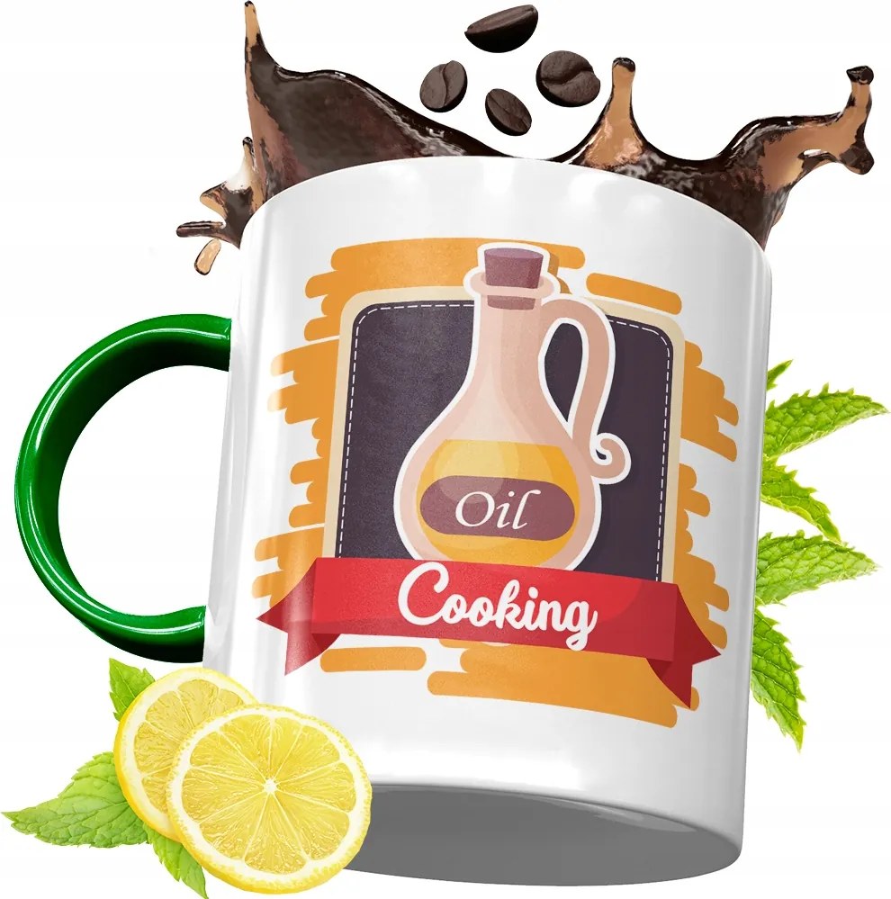 Zöld Bögre Szakácsnak Tökéletes Ajándék fényképes nyomtatással