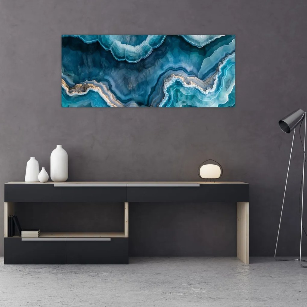 Kép - Akvamarin részlet (120x50 cm)