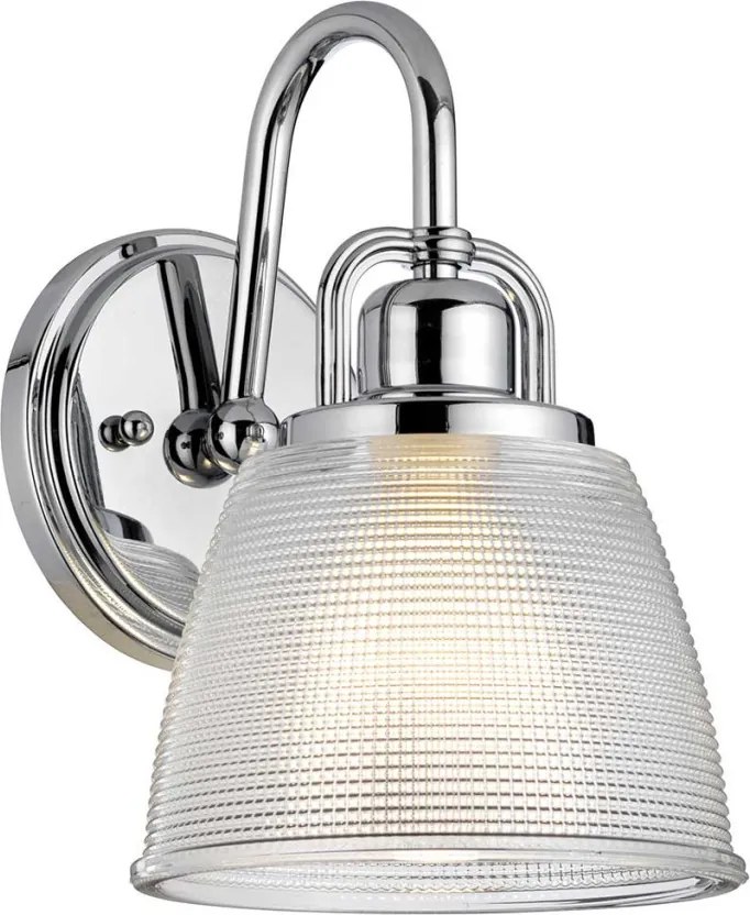 Elstead Lighting DUBLIN QZ-DUBLIN1-PC Fali lámpa 1x3,5W/LED 3000K 320LM IP44