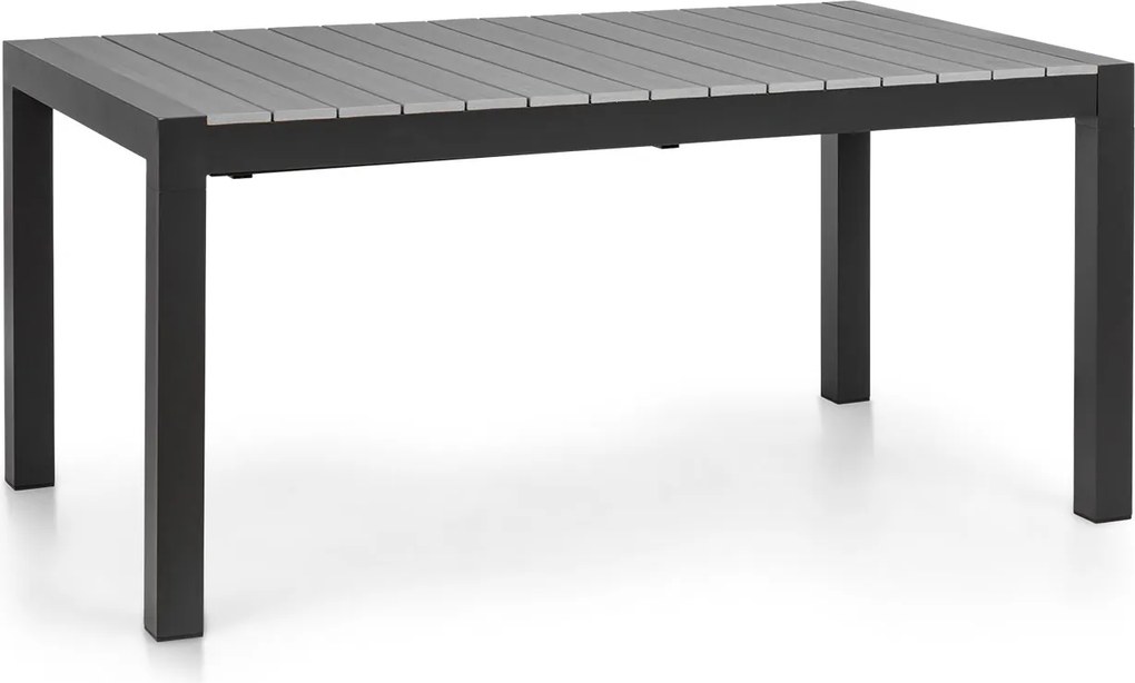 Blumfeldt Menorca Expand, kerti asztal, 163 x 95 cm, antracit
