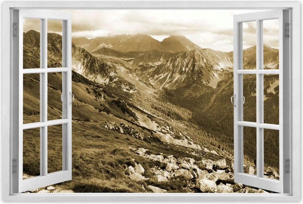 Poszterek 90x60 Tátra Lengyel hegyek Kilátás