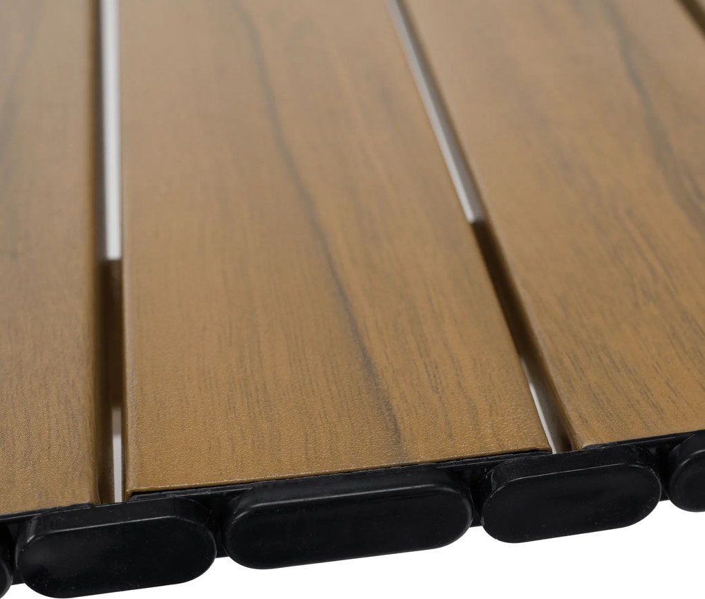 Kempingasztal, barna, ARTUR