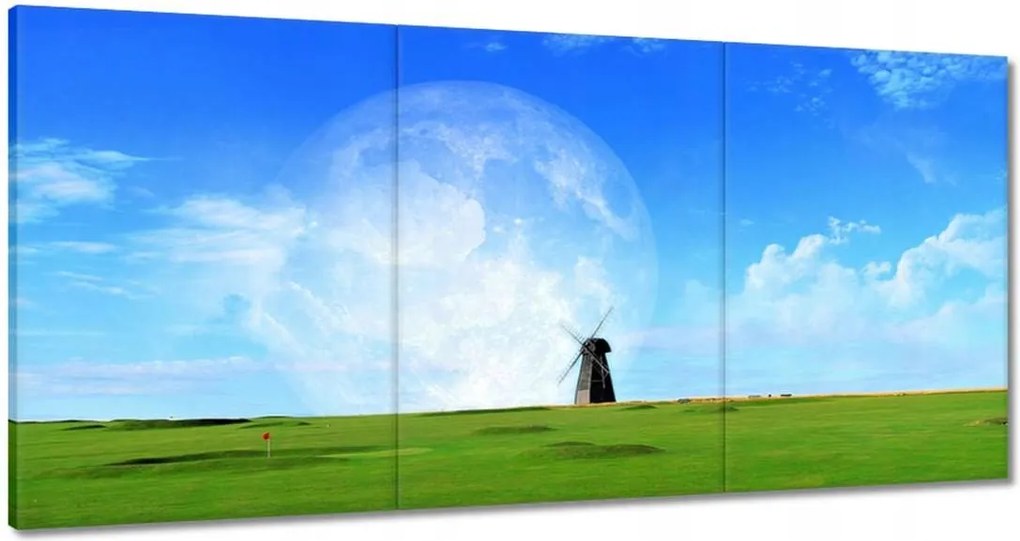 Képek 180x90 Golfpálya szélmalommal