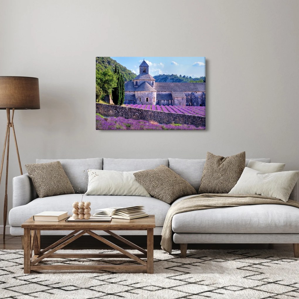 Kép - Levendula mező (90x60 cm)