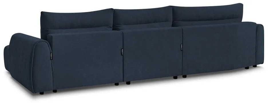 Sötétkék sarokkanapé Aden – Bobochic Paris