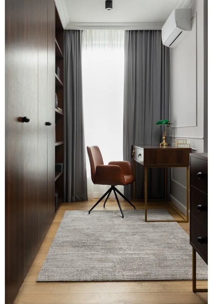 Szürke gyapjú szőnyeg 160x240 cm Fam – Agnella