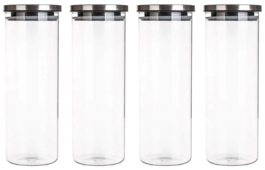 Banquet FREIA 4 részes üvegdoboz-készlet, 1,8 l, 1,8 l