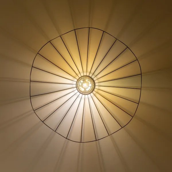 Brilagi - LED felületre szerelhető csillár CERIA WIRE 1xE27/40W/230V Ø80 cm fekete