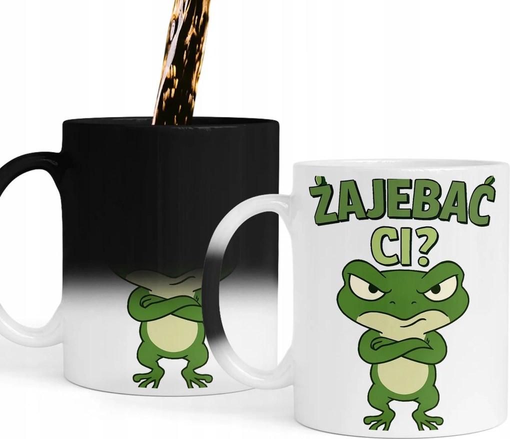 Bögre Mágikus Béka Humoros Bögrék Ajándék Szöveg