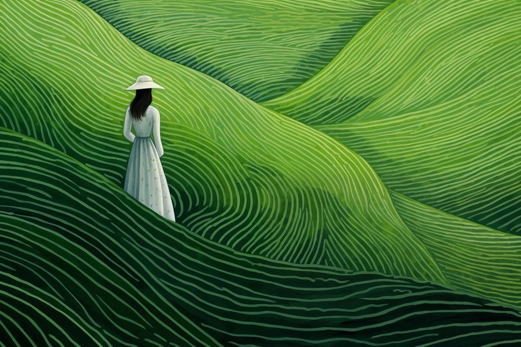 Poszter 91,5x61cm Átjáró a végtelen mezőkön