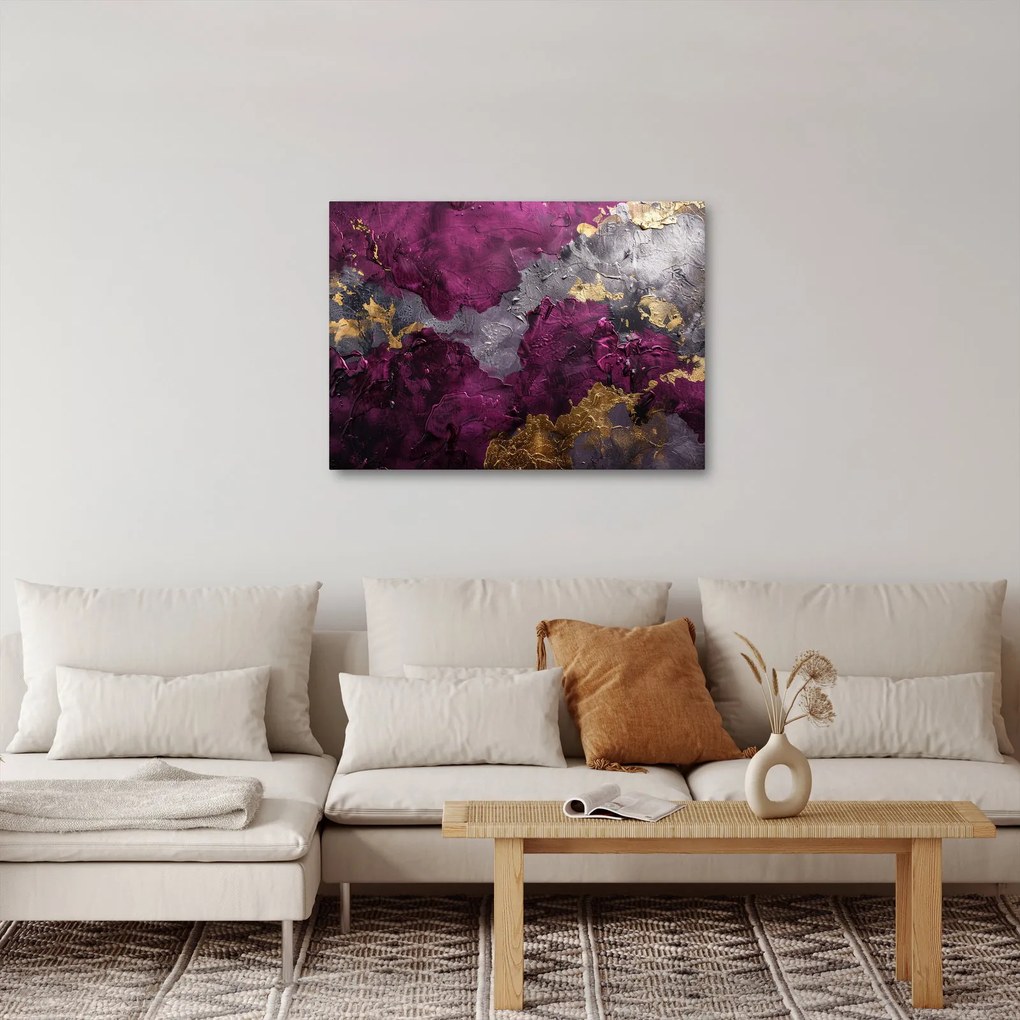 Kép - Texturáló absztrakció (70x50 cm)