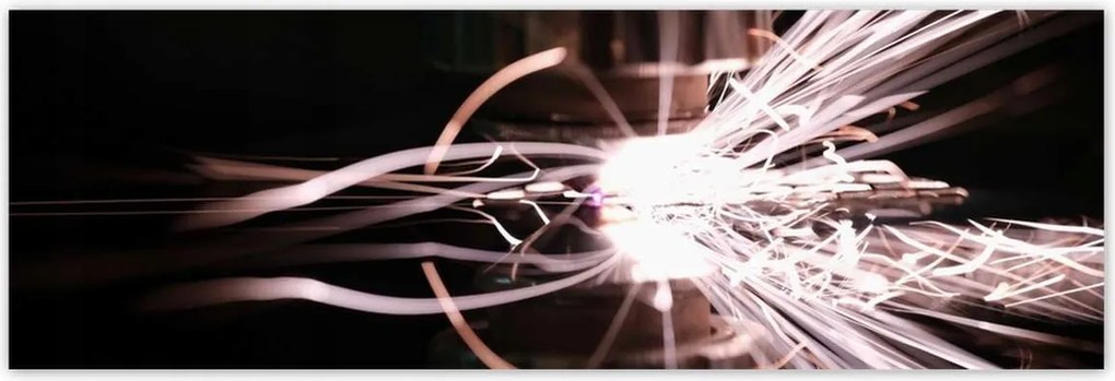 Plakátok 200x66 Fényes szikrák fémből