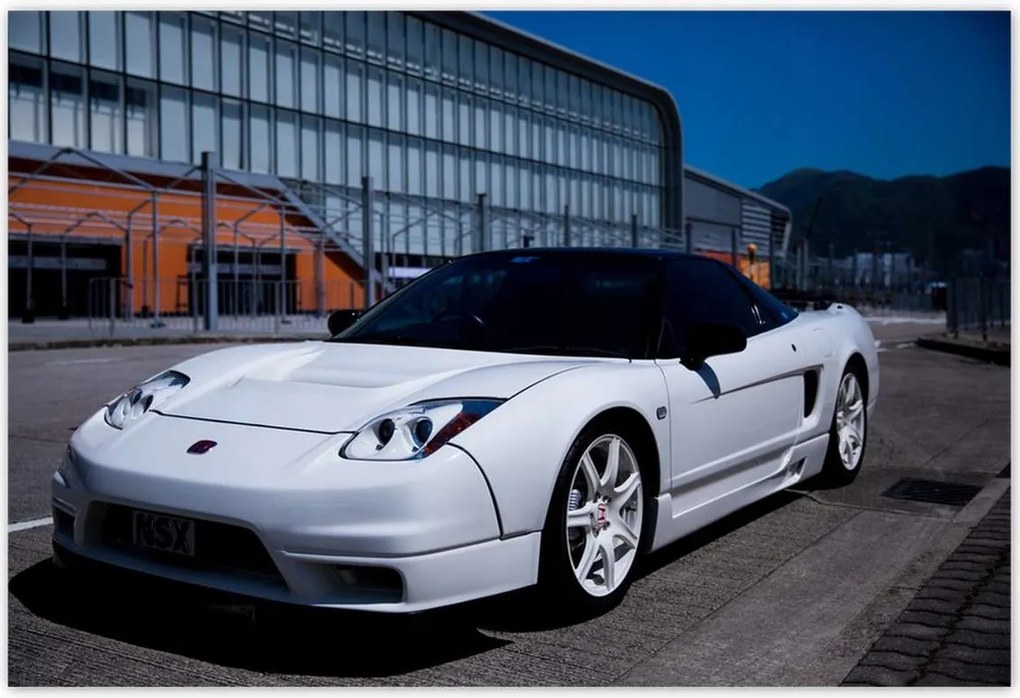 Poszterek 200x135 Honda Nsx Fehér autó