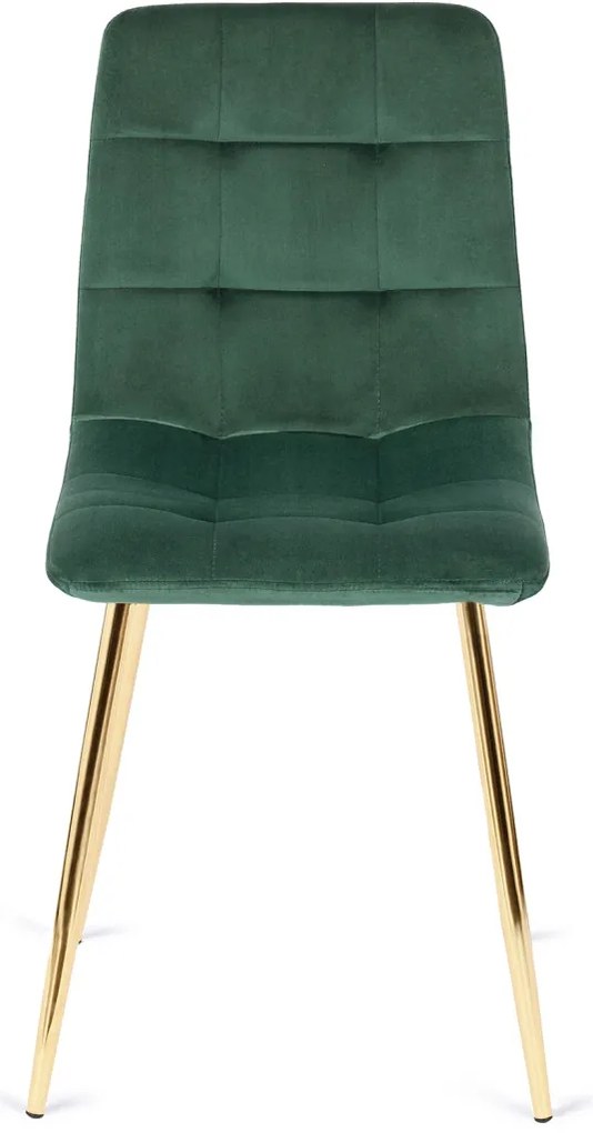 Zöld Bársony Étkezőszék YORK