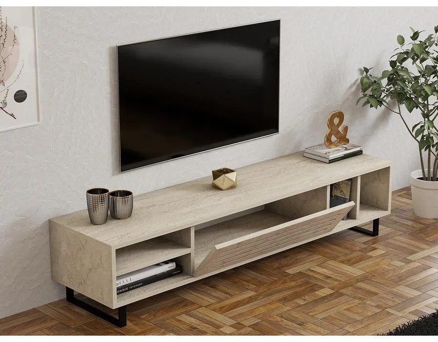 TV szekrény Safir - Travertine
