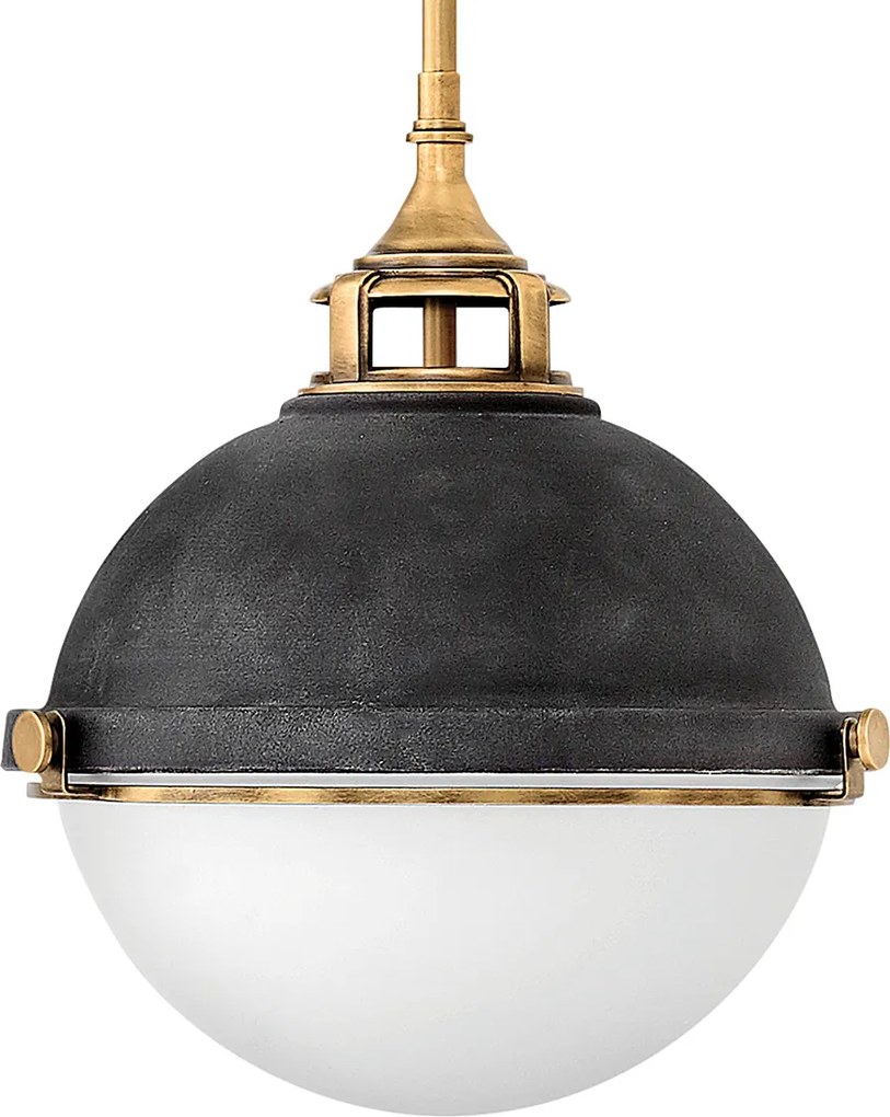 Quintiesse glamour modern függeszték fletcher antik cink sárgaréz elsqnfletcherpmaz