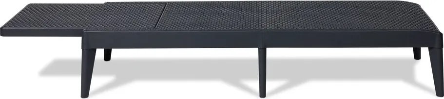 TOOMAX Műanyag kerti nyugágy NUMANA grafit