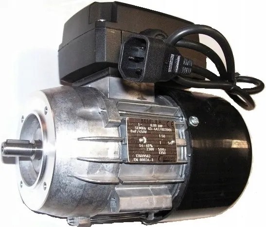 Besel SEMKh 634-B2 120W kazán adagoló motor. Fordulatszám visszahúzással