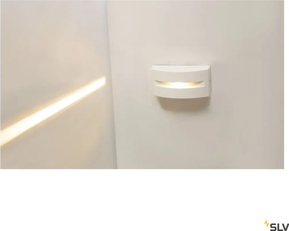 SLV 1003519 OUT-BEAM Modern Kültéri Fali Lámpa Fehér LED IP55