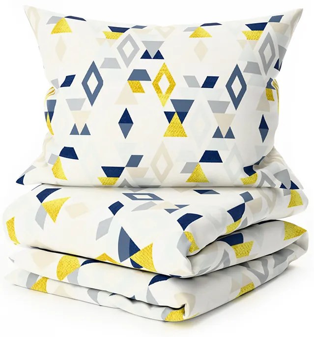 Mikroszálas ágyneműhuzat GEOMETRICA színes Ágyneműhuzat mérete: 2 db 70 x 90 cm | 200 x 220 cm