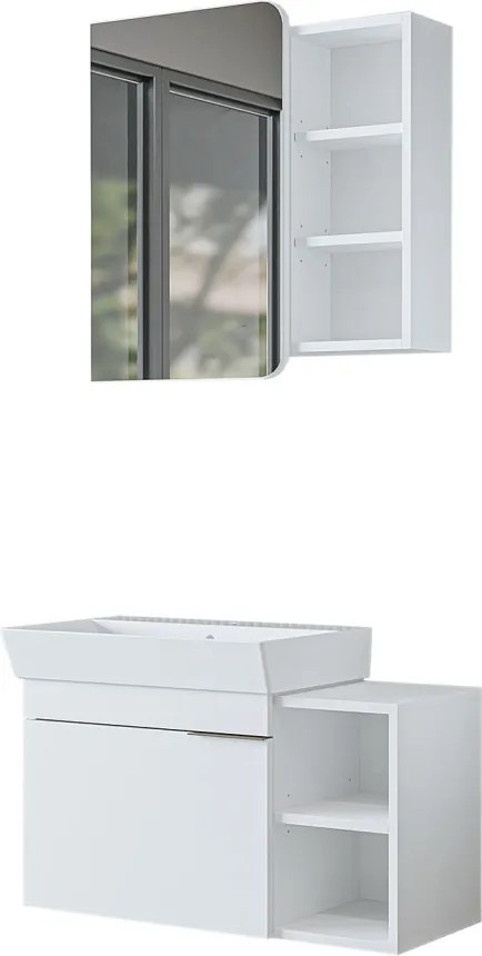 Mosdószekrény, 82 cm – TR283VLN1243